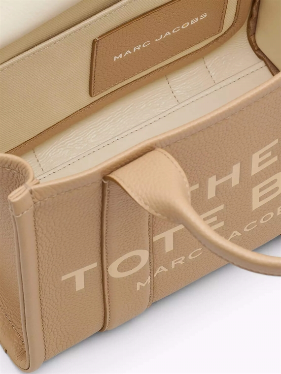 Marc Jacobs The Leather Small Tote Bag, Camel
